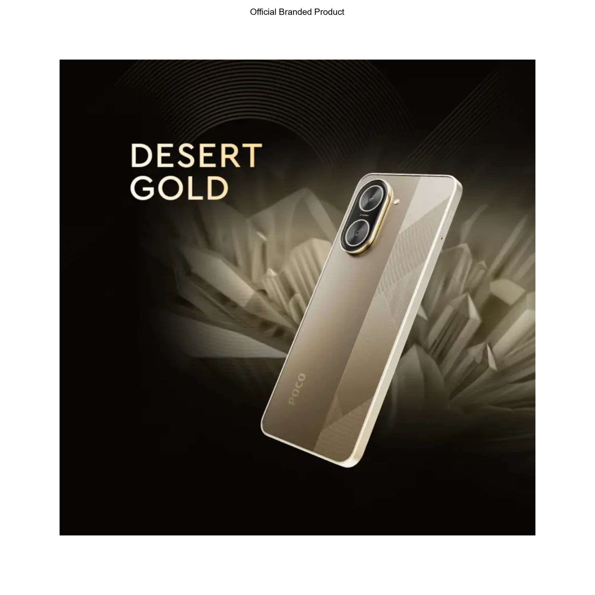 Buy POCO C71 4GB 64GB Desert Gold Online | Sangeetha Mobiles