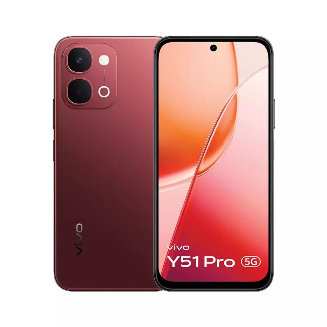 Vivo Y51 Pro 5G 8GB 128GB Festive Red - Mobile Phone | Buy online on ZillyBuy
