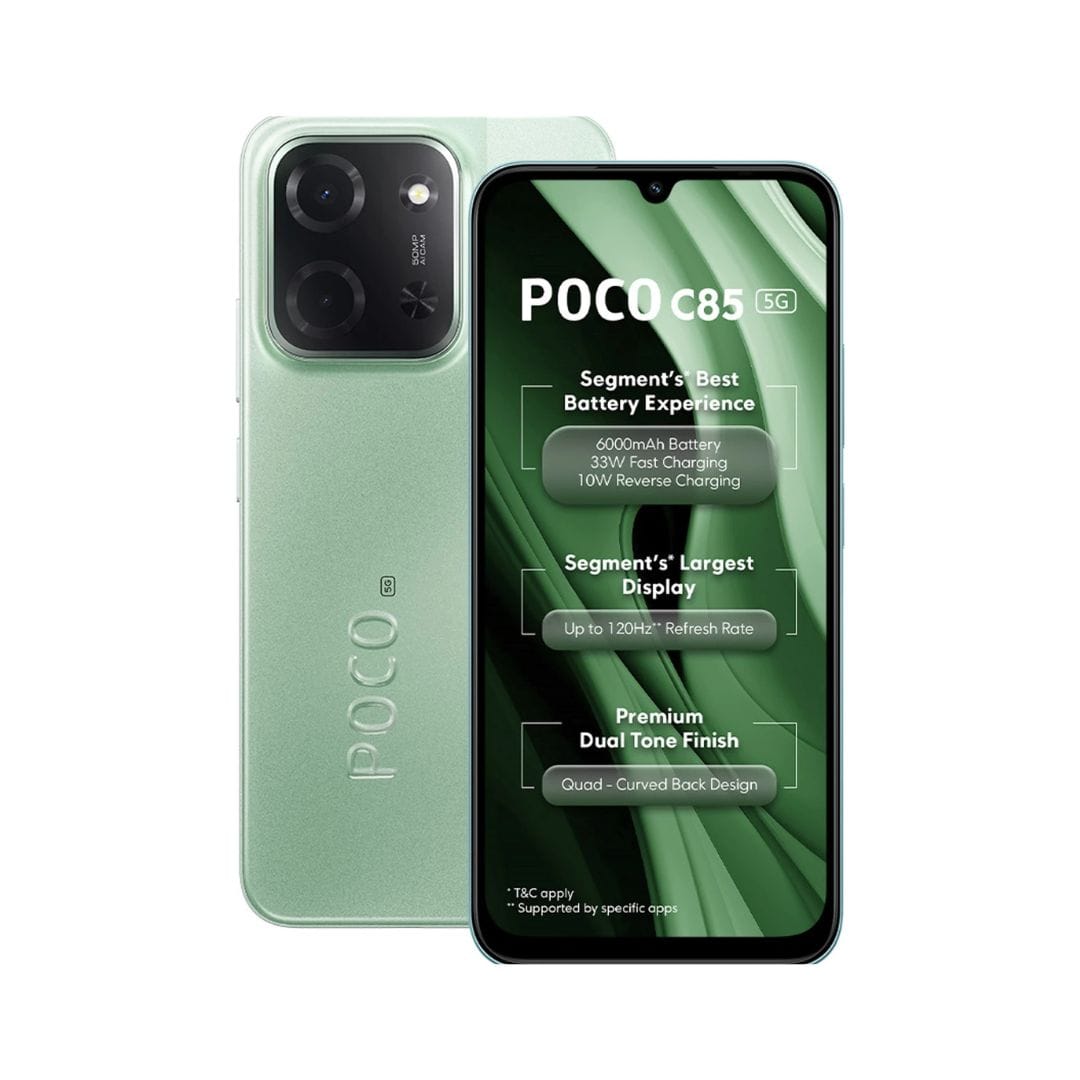 未開封POCO C85 グリーン 6GB+128GB POCO C85 6GB/128GB Green - Xiaomi Store Ireland