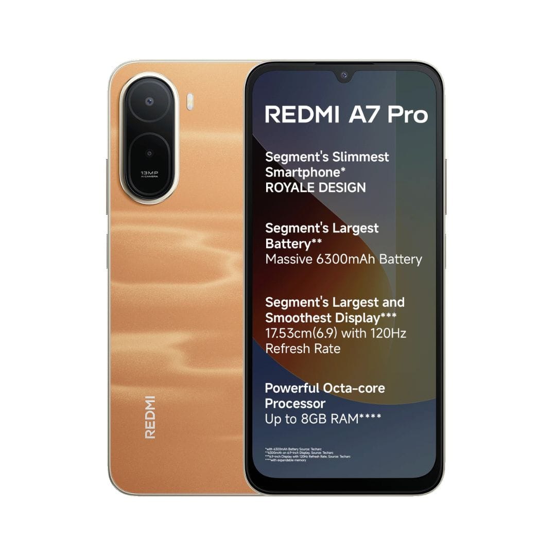 Redmi A7 Pro 4GB 64GB Sunset Orange - Mobile Phone | Buy online on ZillyBuy