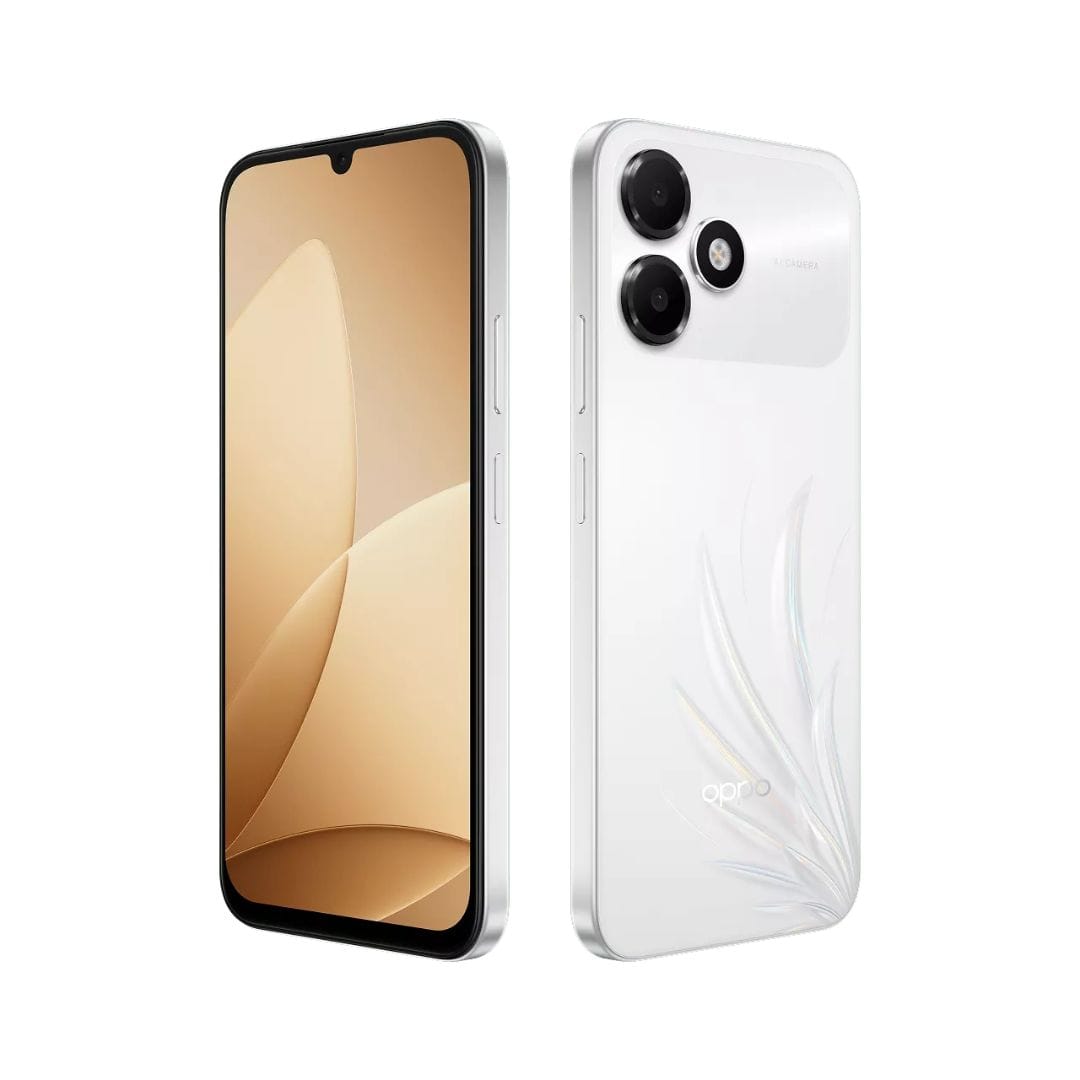 OPPO A6c 4G 4GB 128GB Feather White - Mobile Phone | Buy online on ZillyBuy